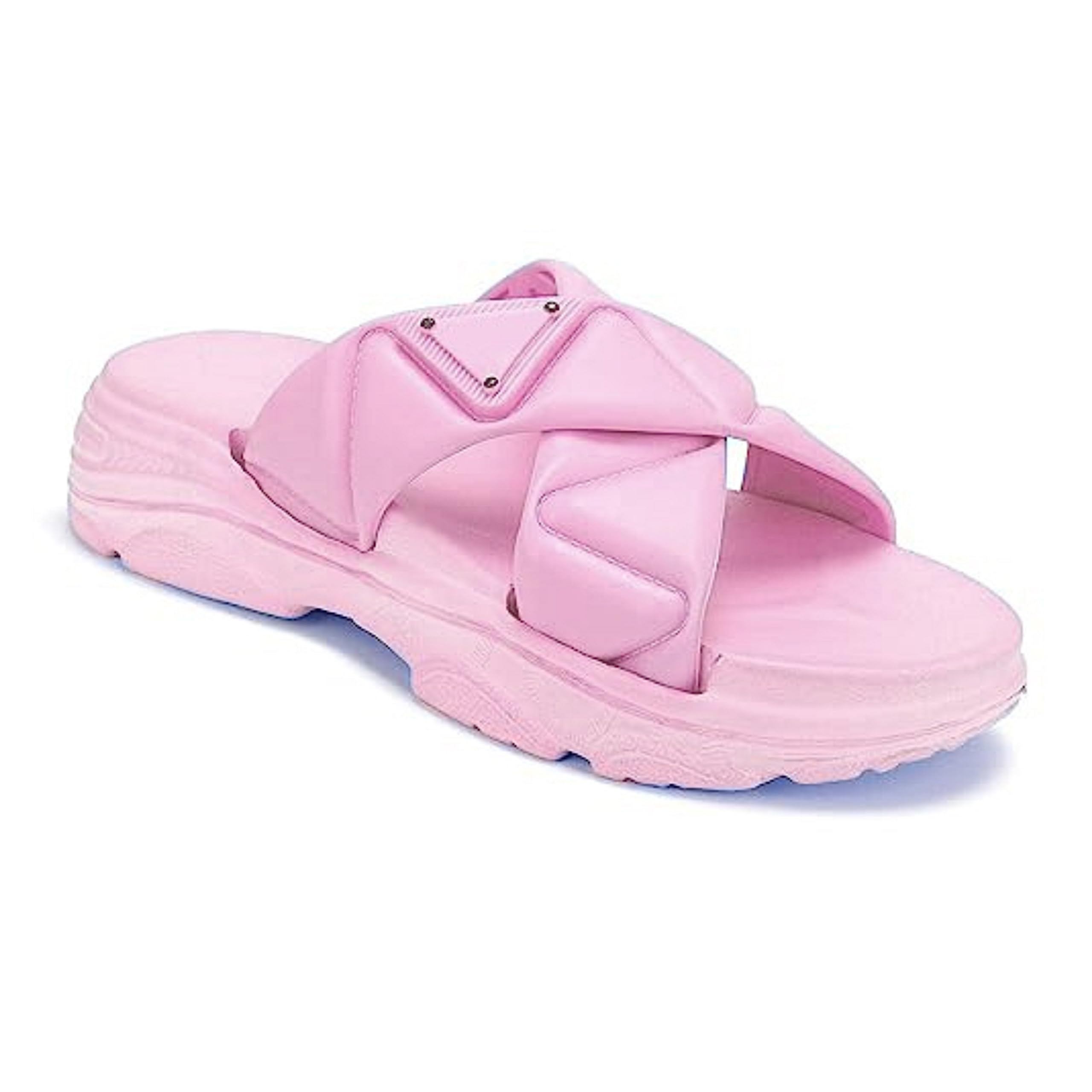 Fabbmate Latest Collection of Women Stylish Heels Slides Flip Flops Slippers Pack of 1 (Pink, Numeric_7) (B0CBV8X2PS) Amazon Price History, Amazon Price Tracker