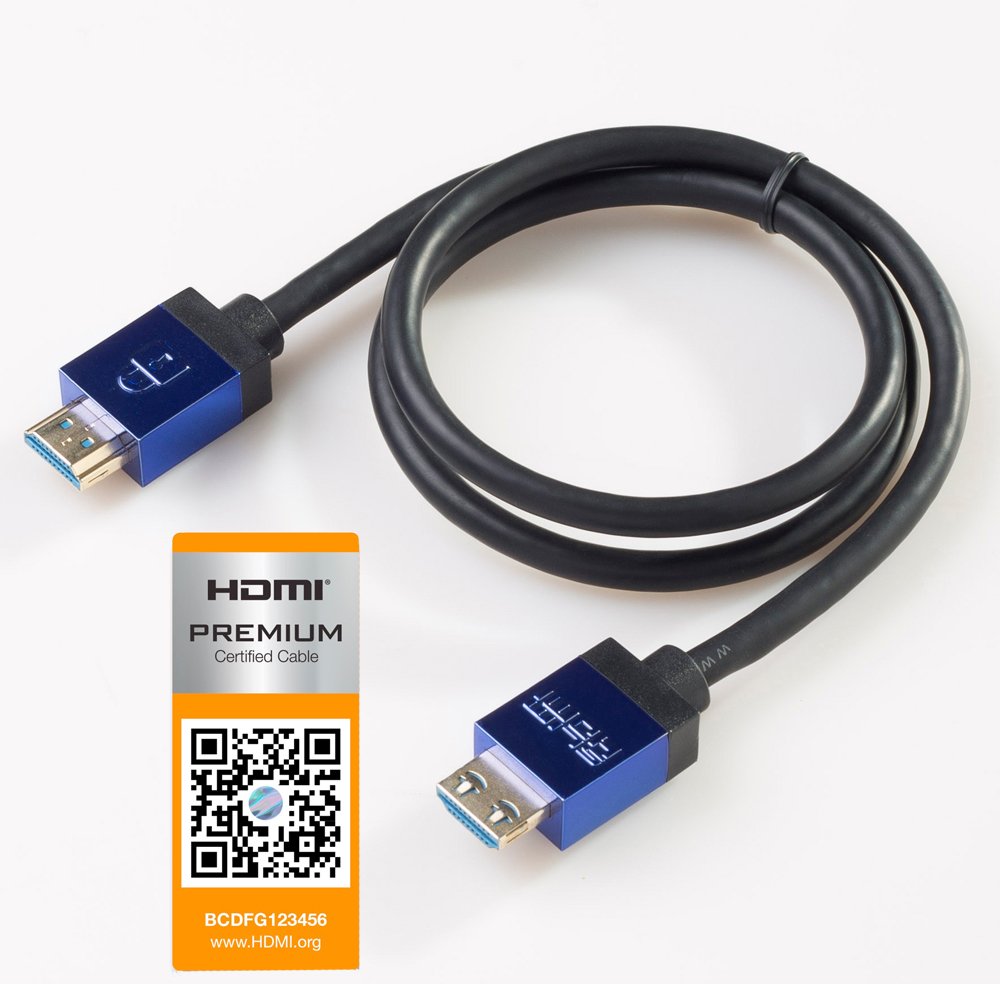 0.5m (50cm) Male Mini (Type C) to Male (Type A) Cable, The World's Slimmest HDMI Lead? (Gold Plated, 1080p, 3D, High Speed, ARC) — view 17