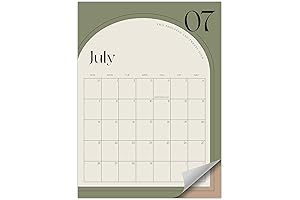 Aesthetic 2024-2025 Large Fridge Calendar