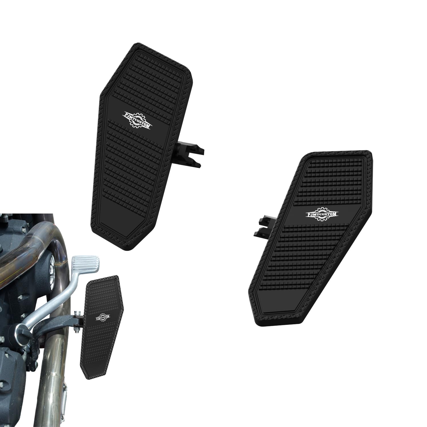 Front Highway Peg High 2 Step Crash Bar Engine Guard Crash Cage For Ha Softail Street Bob Low Rider S St Fat Bob Standard 2018 2023 - Foto 11