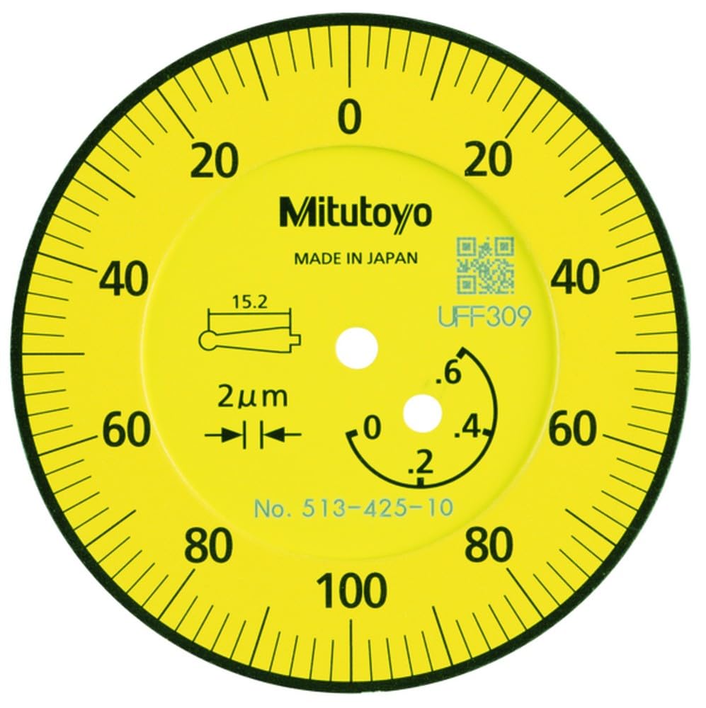 Mitutoyo Fühlhebel, horizontal 0,6 mm, 0,002 mm, 8 mm Schaft