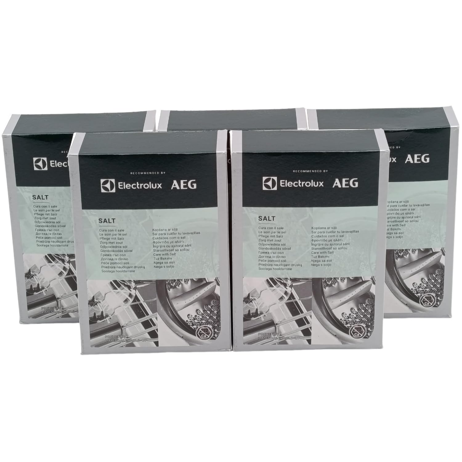 Regeneriersalz 5 x 1 kg kompatibel mit AEG und Electrolux Spüler