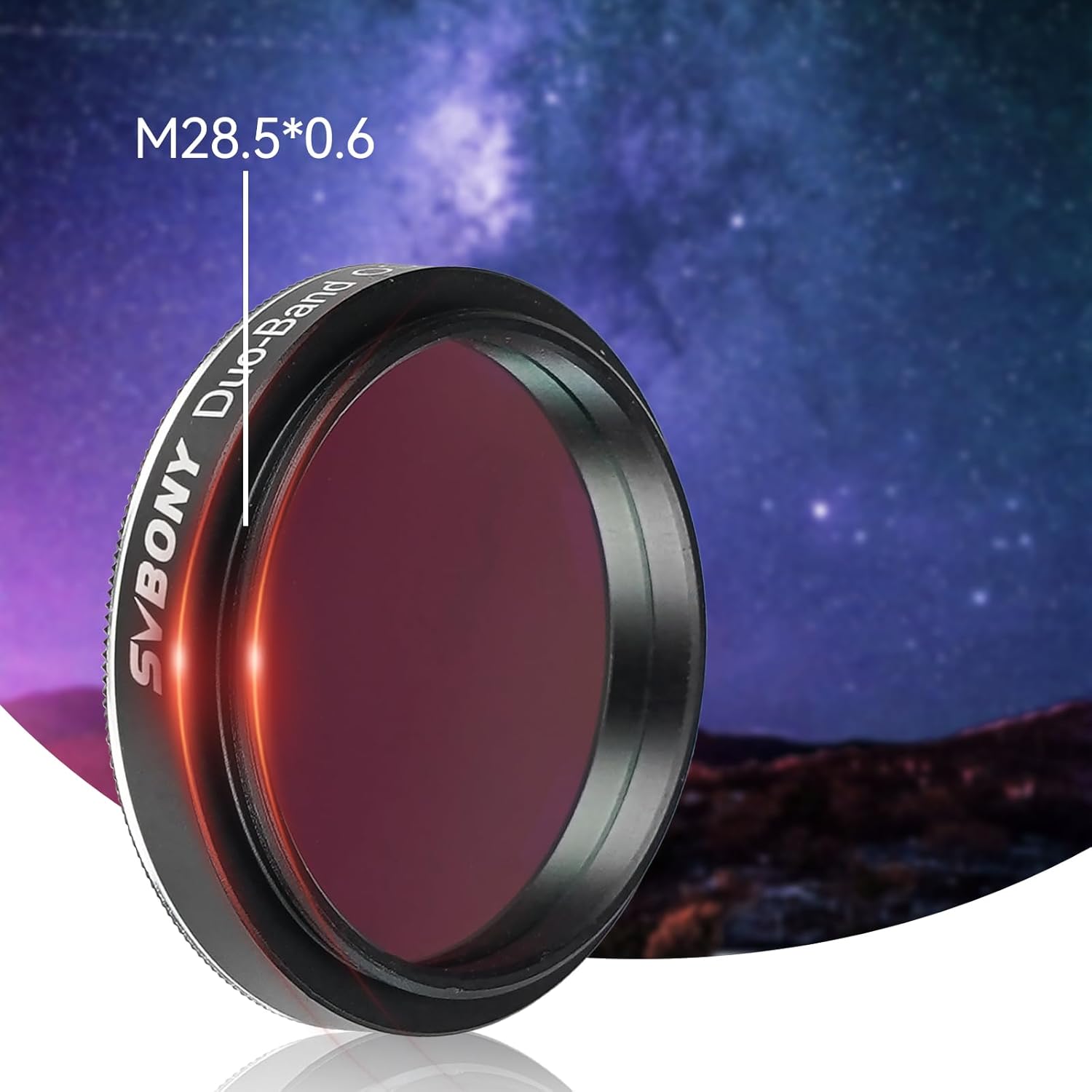 SVBONY SV226 Telescope Filter Drawer Bundle with SV220 1.25 inches Dual-Band Nebula Telescope Filter