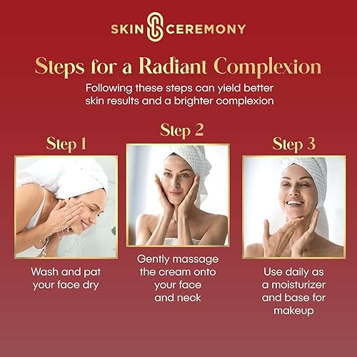 Miniatura 6 de Skin Ceremony Hidratante facial ultrahidratante con retinol y vitamina E, promueve una piel suave y flexible, suaviza arrugas, líneas finas y signos