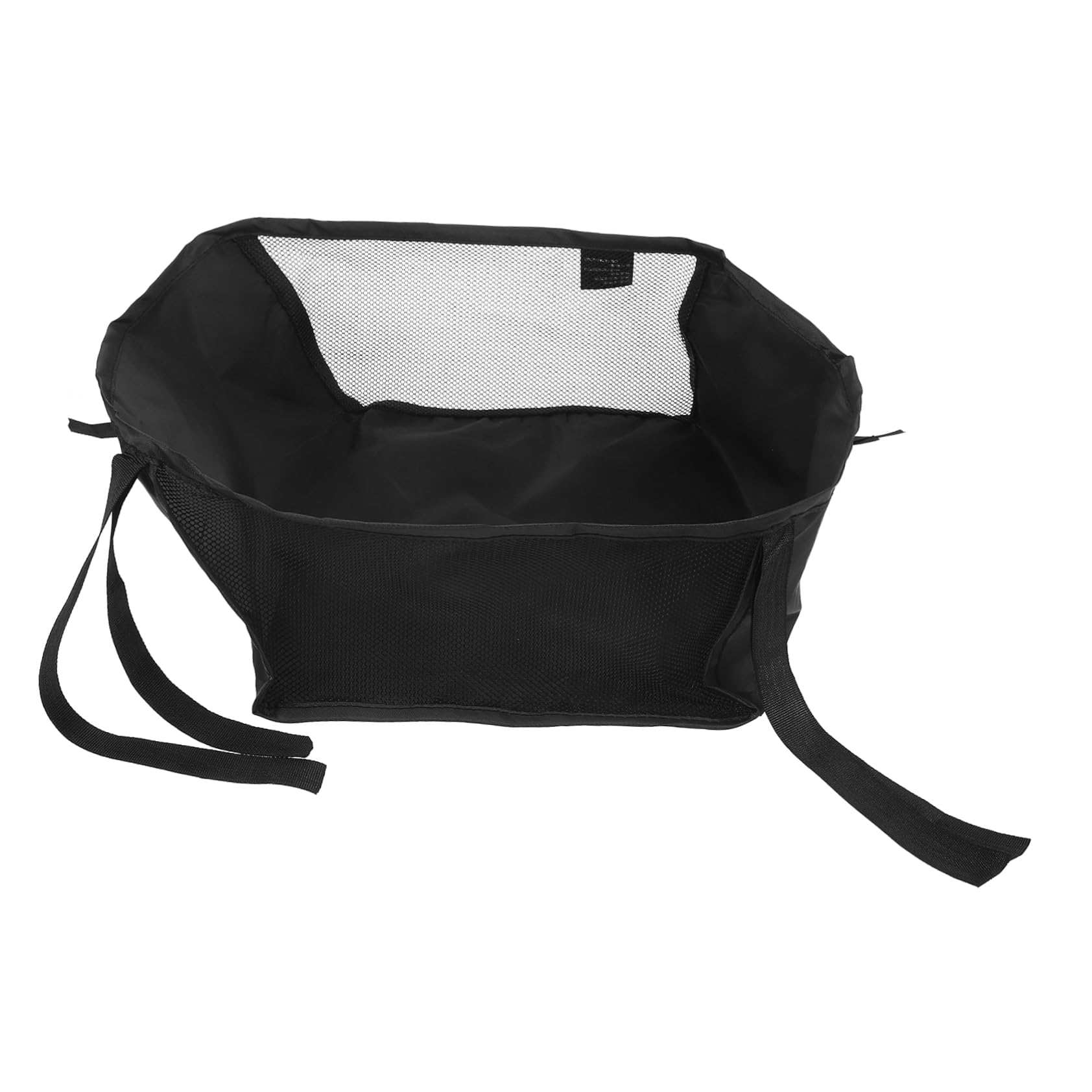 Toyvian Cestino Passeggiate Installare per Facile All'aperto da Organizer Inferiore Oxford Nero, Robusto Passeggino Shopping