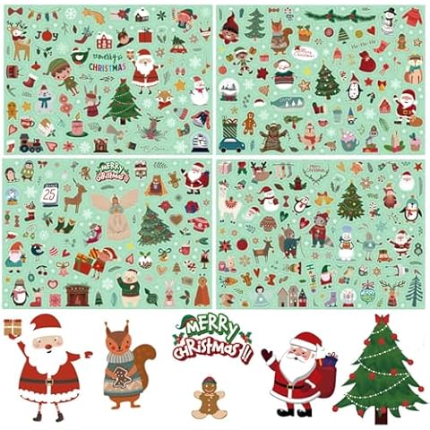 Autocollants de Noël Duvabien Cover