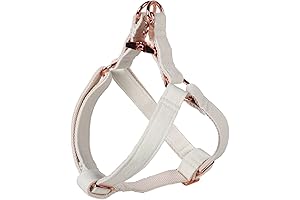 DOGWONG White Hemp Dog Harness: Comfort and Safety for Your Furry Friend