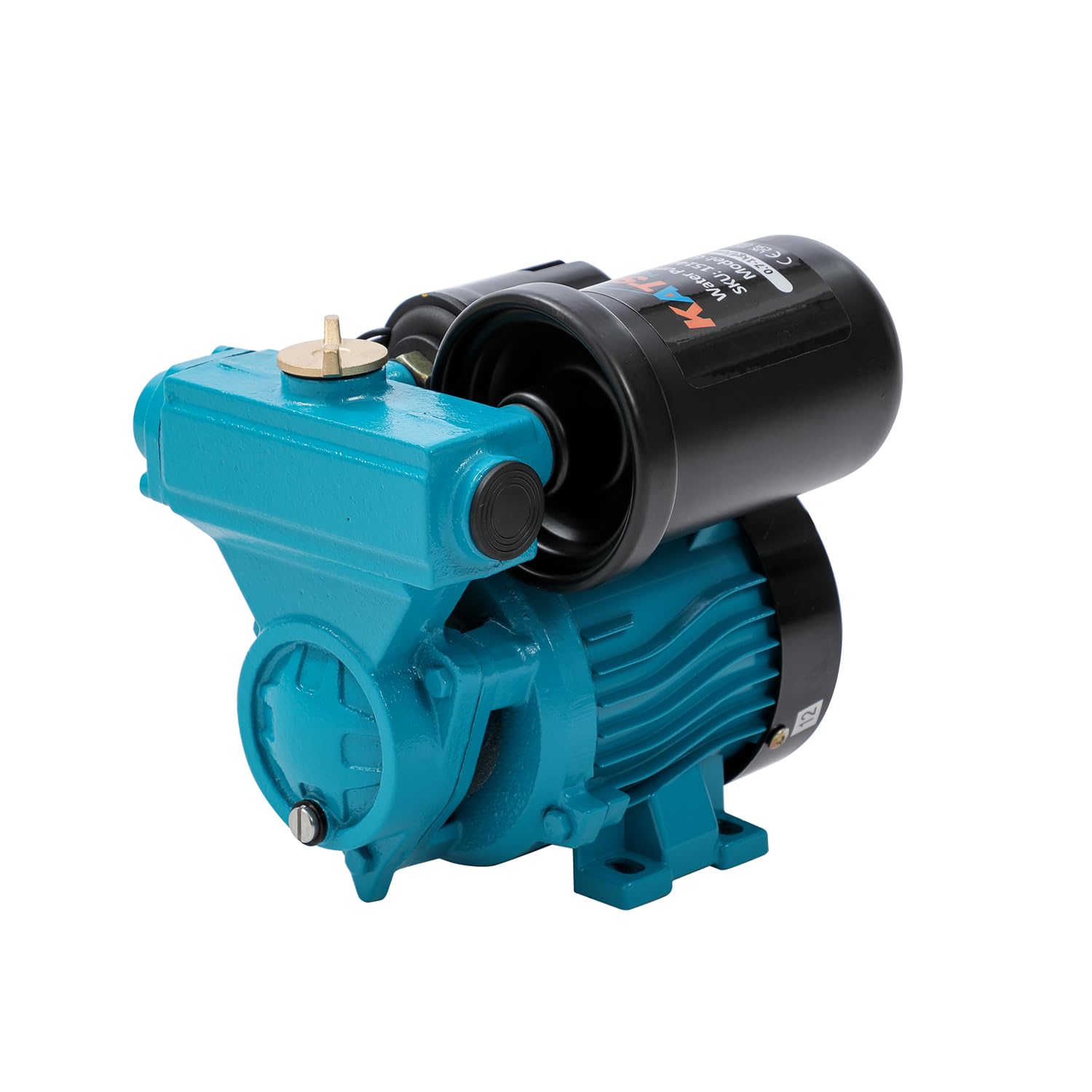 KATSU Tools Pompa di sovralimentazione mini 100W, con avvio e arresto automatico, controllo automatico della pressione e autoadescante, adatta per rubinetti domestici e da giardino 151441