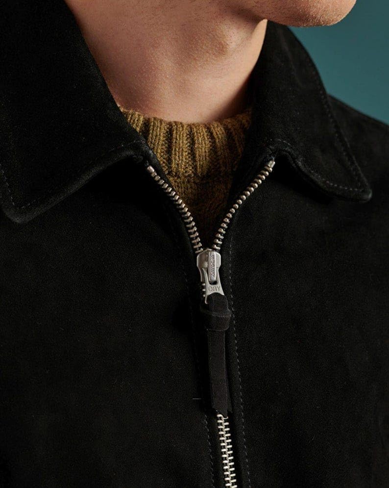 Image of Leather Jacket For Men Suede