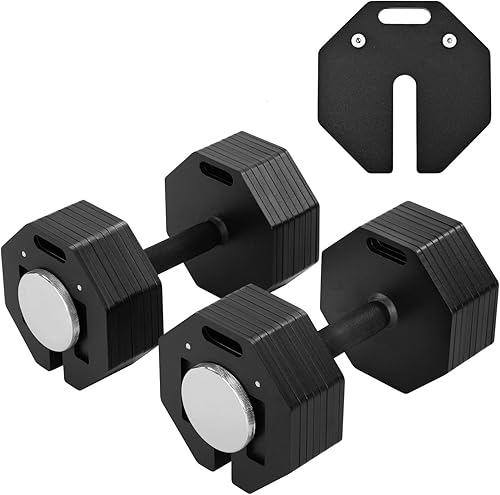 Adjustable Dumbbell Sets, Each 508090LB Pairs Durable Steel Build, Free Weights Dumbbells Set of 2 with Anti-slip Handle,for MenWomen Gym Equipment