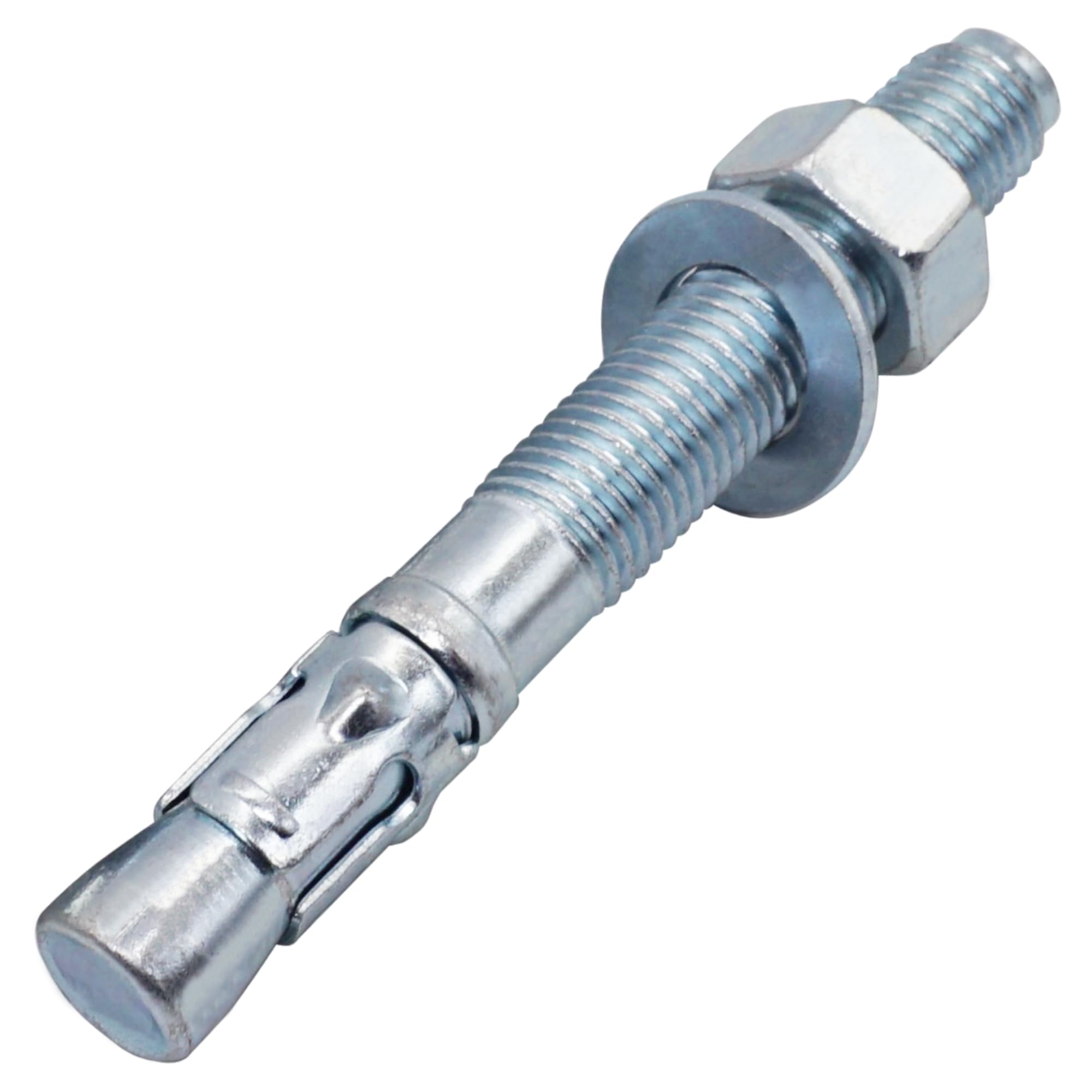 Ancoraggi A Cuneo Zincati M8 X 100 Mm - 30 Pezzi - Per Calcestruzzo E Muratura, Fissaggio Robusto - Foto 4