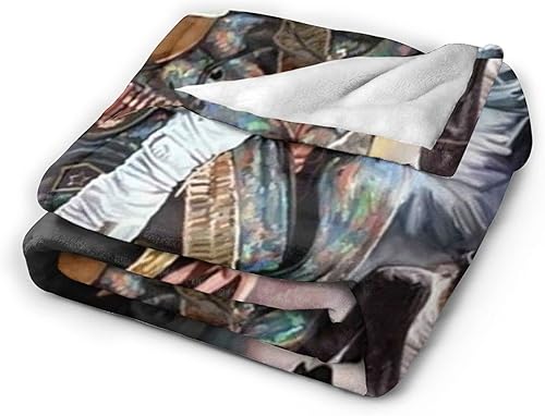 Miniatura 2 de Manta de franela suave, acogedora, transpirable, ligera, de felpa, lavable, cálida para sofá, dormitorio, durante todas las estaciones, 50 x 40