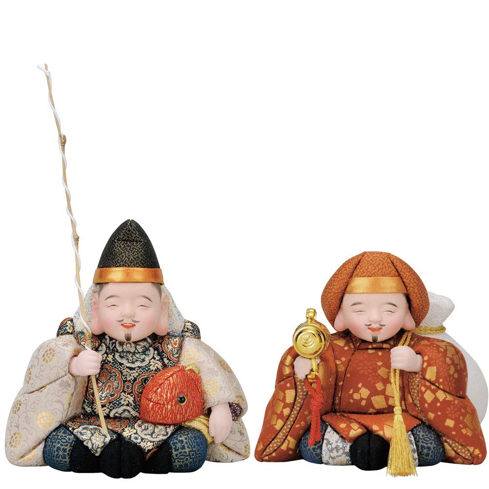 ○○ 東京木目込人形 / 七福神の恵比寿さんです。