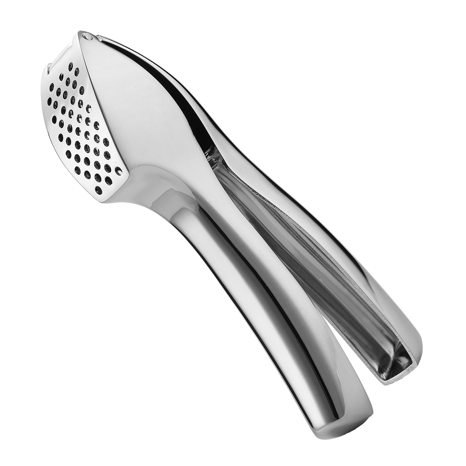 Houlime Garlic Press Crusher - Rust-Proof, Easy to Clean, Easy-Squeeze Professional Garlic Mincer