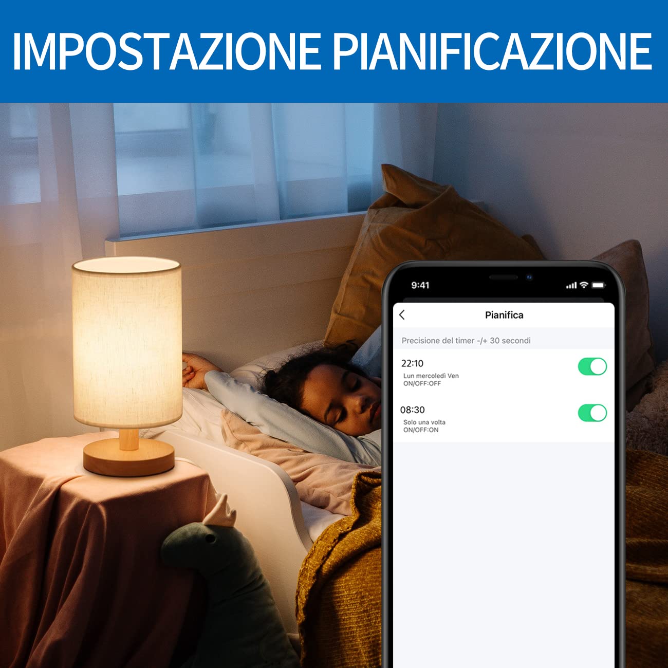 ANWIO Lampadina Alexa, Lampadina Smart,5W Equivalenti a 40W,470Lm,C37, Lampada Smart Wifi E14 con Telecomando Compatibile con Alexa, Echo and Google Assistant, RGB Intelligente Dimmerabile,6 Pcs