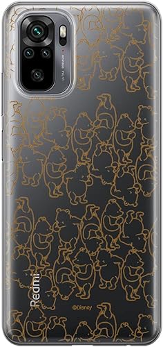 ERT GROUP Mobile Phone case for Xiaomi REDMI Note 10 10S Original and Officially Licensed Disney Pattern Winnie The Pooh and Friends 005, Partially