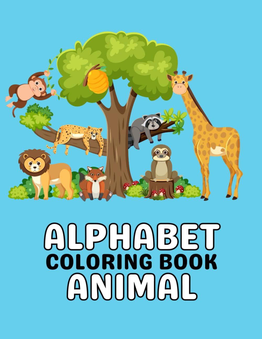 Alphabet Animal coloring pages
