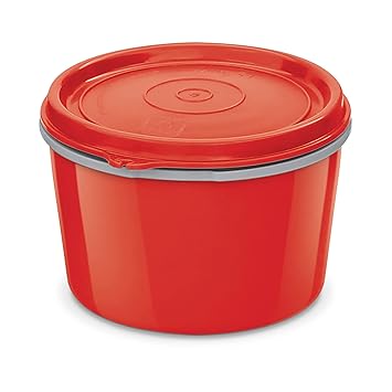 Microwow Stainless Steel Lunch Container, 500ml, Red