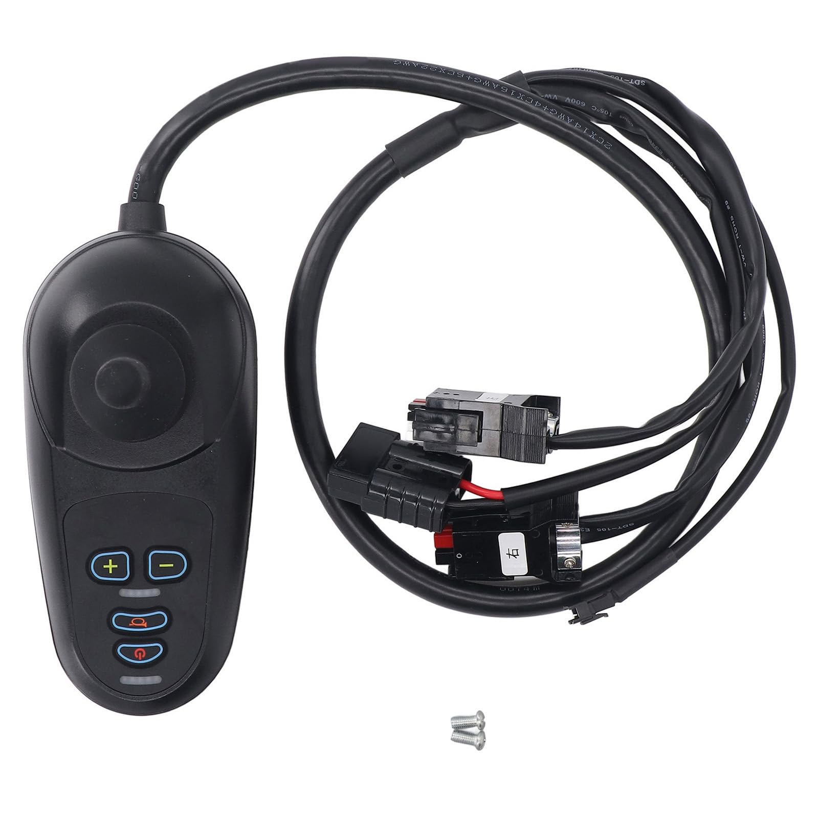 AMONIDA Joystick Do Wózka Inwalidzkiego Elektrycznego DC24V 50A Dla Użytkowników Urządzeń Ruchomych,Oferuje Ochronę Przed Przewyższeniem Prędkości I Zwarciem,Hamulec Elektromagnety