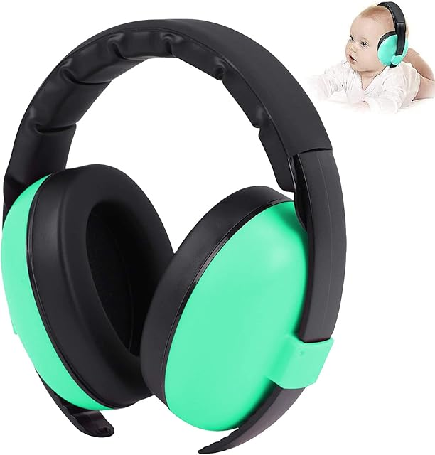 Baby Ear Defenders Noise Cancelling Headphones Ear Protection Adjustable Earmuff For Age 3 months To 3 Years At Firework, Concert, Cinema