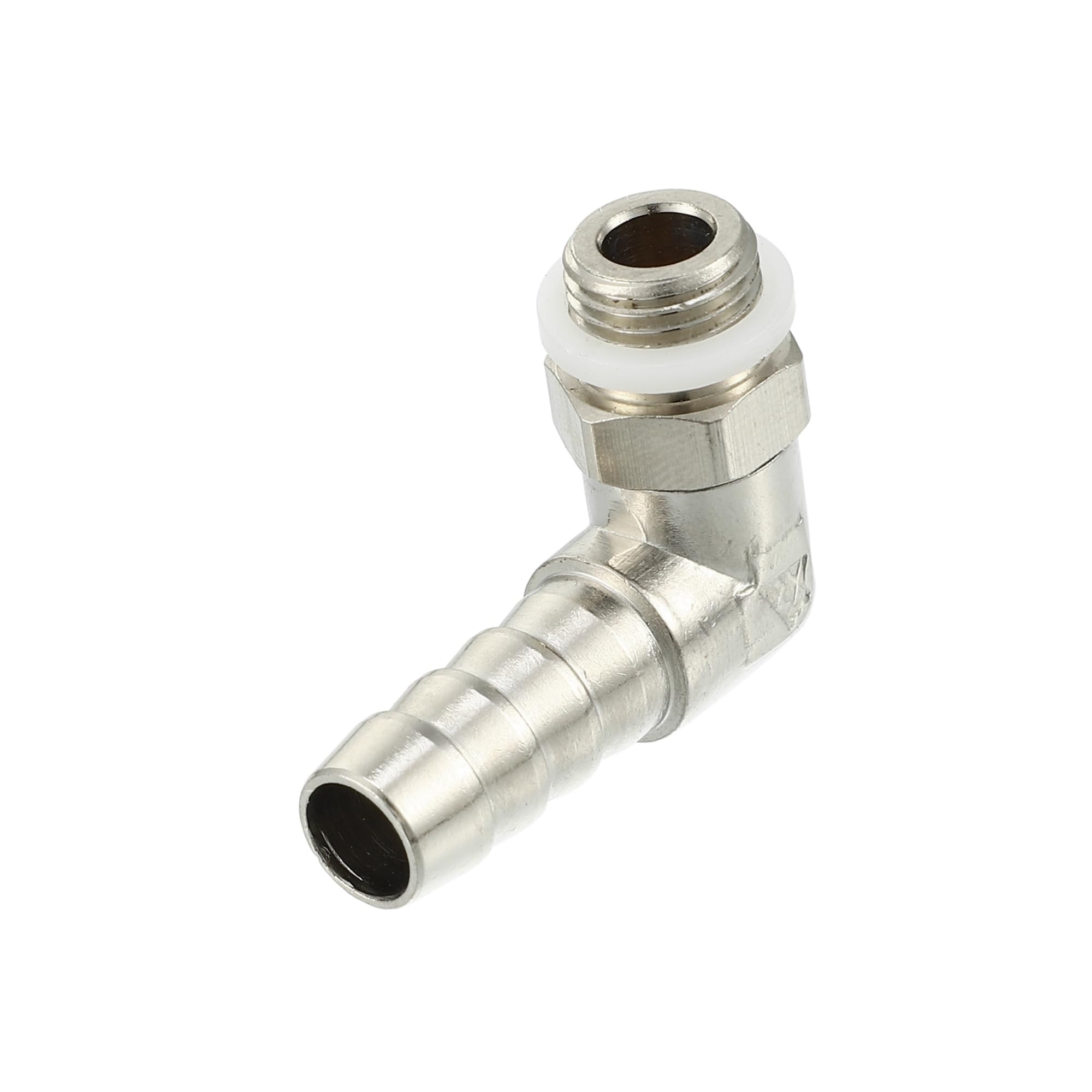 Adaptador de manguera de latón de 90 grados para evitar fugas y dobleces M10