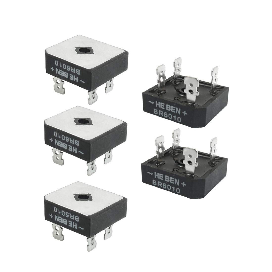 0000198 #GBJ5010 ไดโอดบริด 50A1000V Diode bridge rectifier  ใช้งานกับตู้เชื่อม และอื่นๆ | Shopee Thailand GBJ5010整流器ブリッジスタック50A1000V