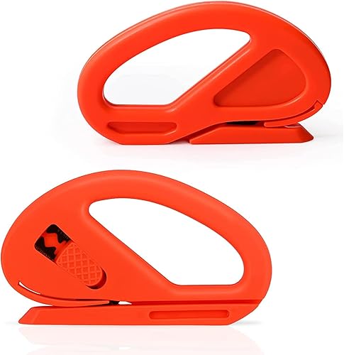 Paquete de 2 cortadores de papel de regalo para fiestas cumpleaños y Navidad herramienta de corte de papel para la mayoría de rollos de papel de