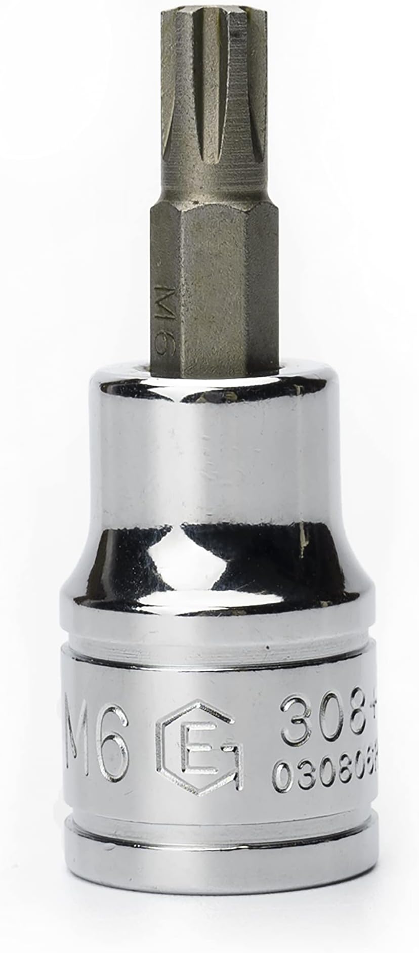Genius Tools 3/8" Dr. M6 Surface Bit Socket 50mmL - 308+9006