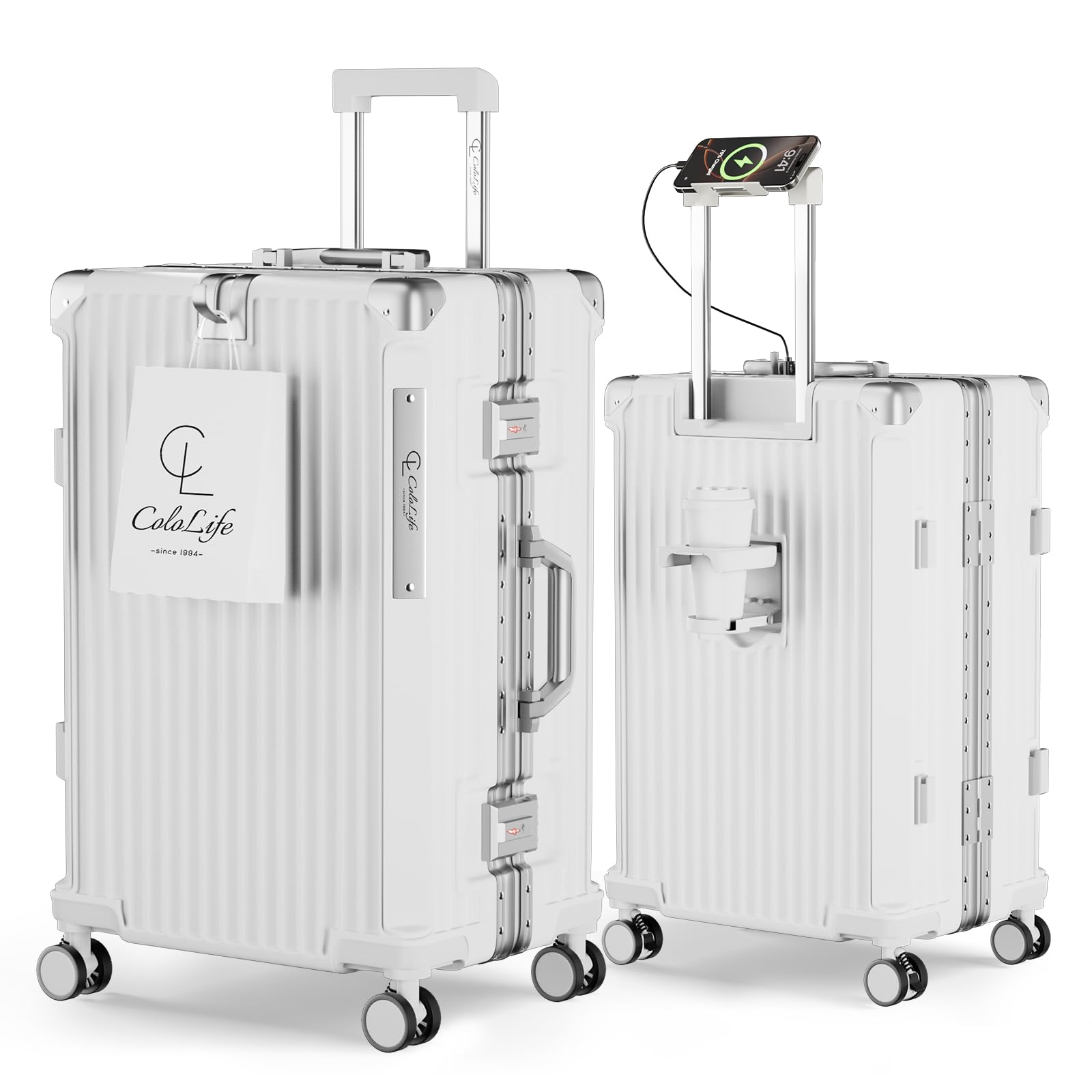 Amazon | [ColoLife] スーツケース 機内持ち込み キャリーケース