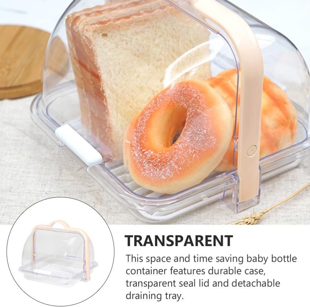 Cabilock Baby Drying Rack Plastic: Box Tableware Milk Dryer Rack Cutlery Cabinet Container Organizer