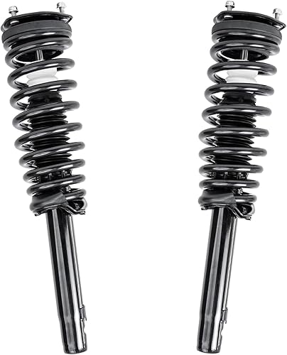 Miniatura 1085 de Detroit Axle - Kit de suspensión delantera de 10 piezas para Chevy Aveo Aveo5 Pontiac G3 Wave 2 Ready Struts Assembly 2 Enlaces de barra