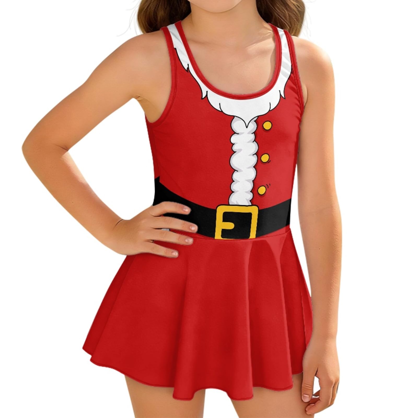 KEIAHUAN Gymnastics Leotards for Girls Sleeveless Bodysuit Dance Leotards Performance Costume