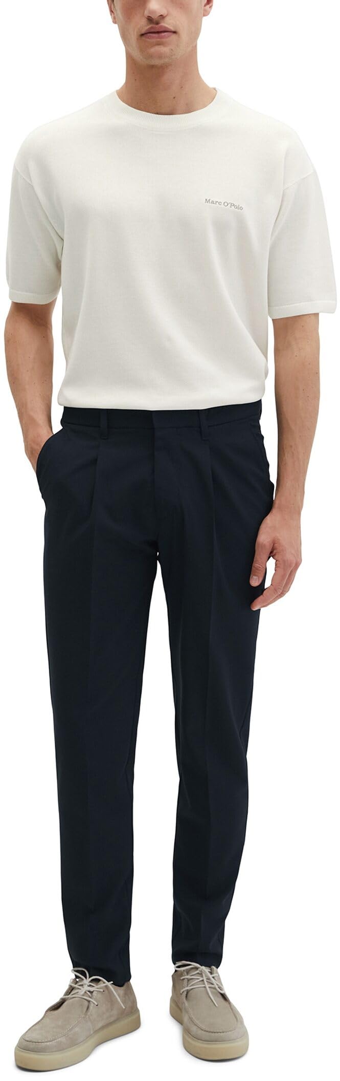 Marc OߴPolo DFB Travel Collection Herren Anzughose elegant Tapered Fit