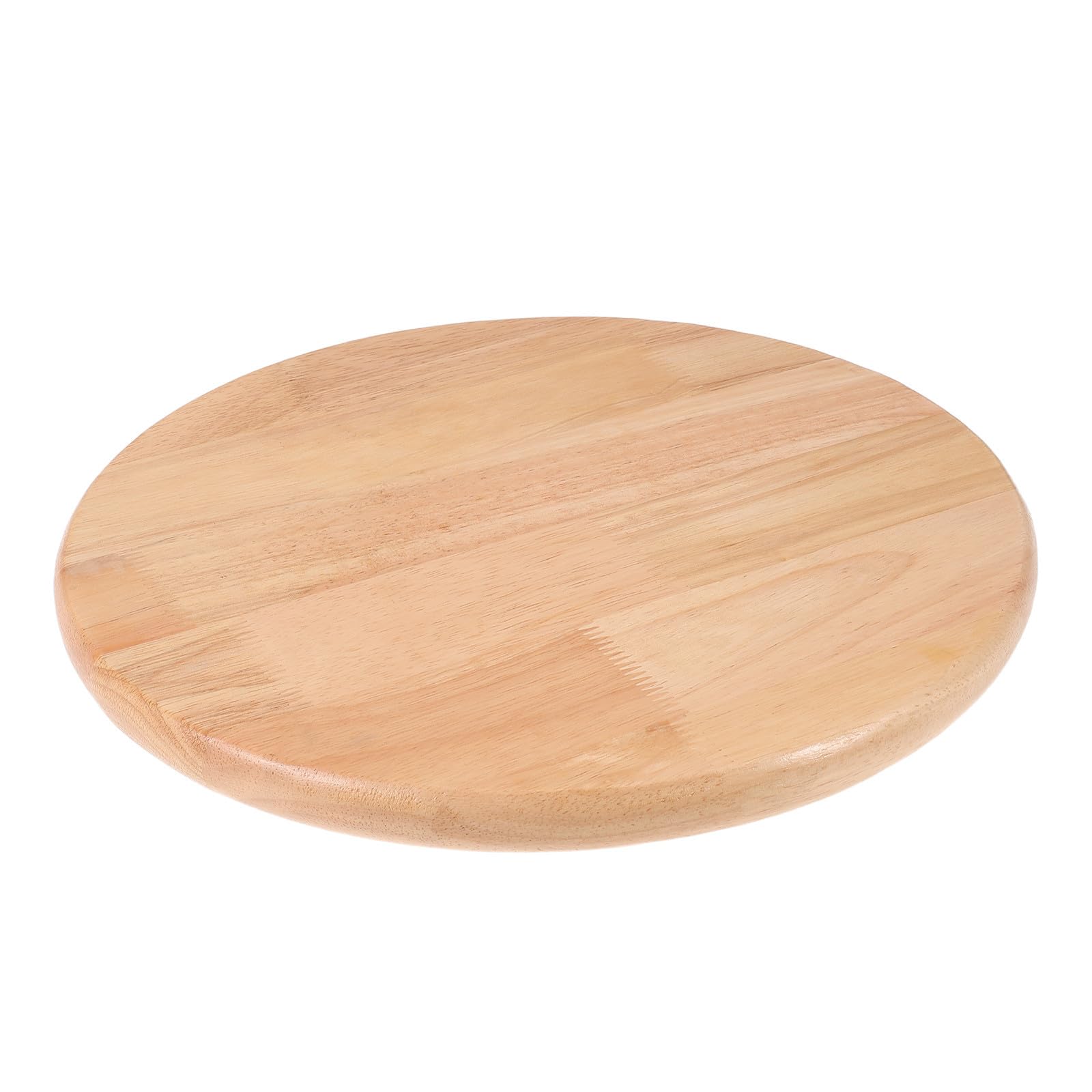 ULTECHNOVO Redonda Bandeja Madera de 30cm Servir de Roble