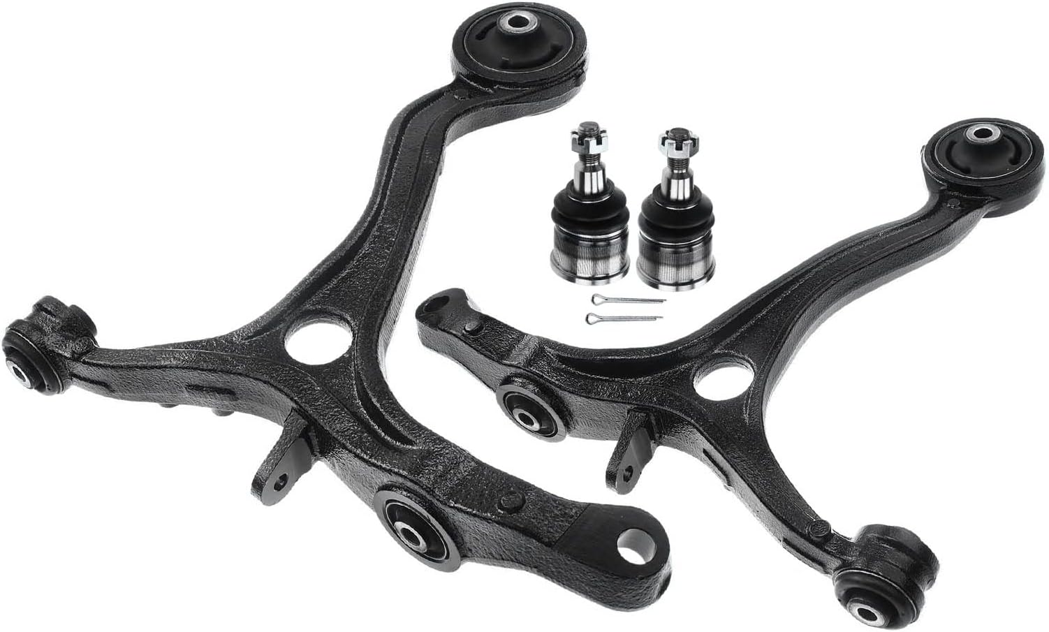 A-Premium 4Pcs Front Suspension Kit Lower Control Arm Ball Joint Compatible with Honda Accord 2008-2012 Acura TSX 2009-2014