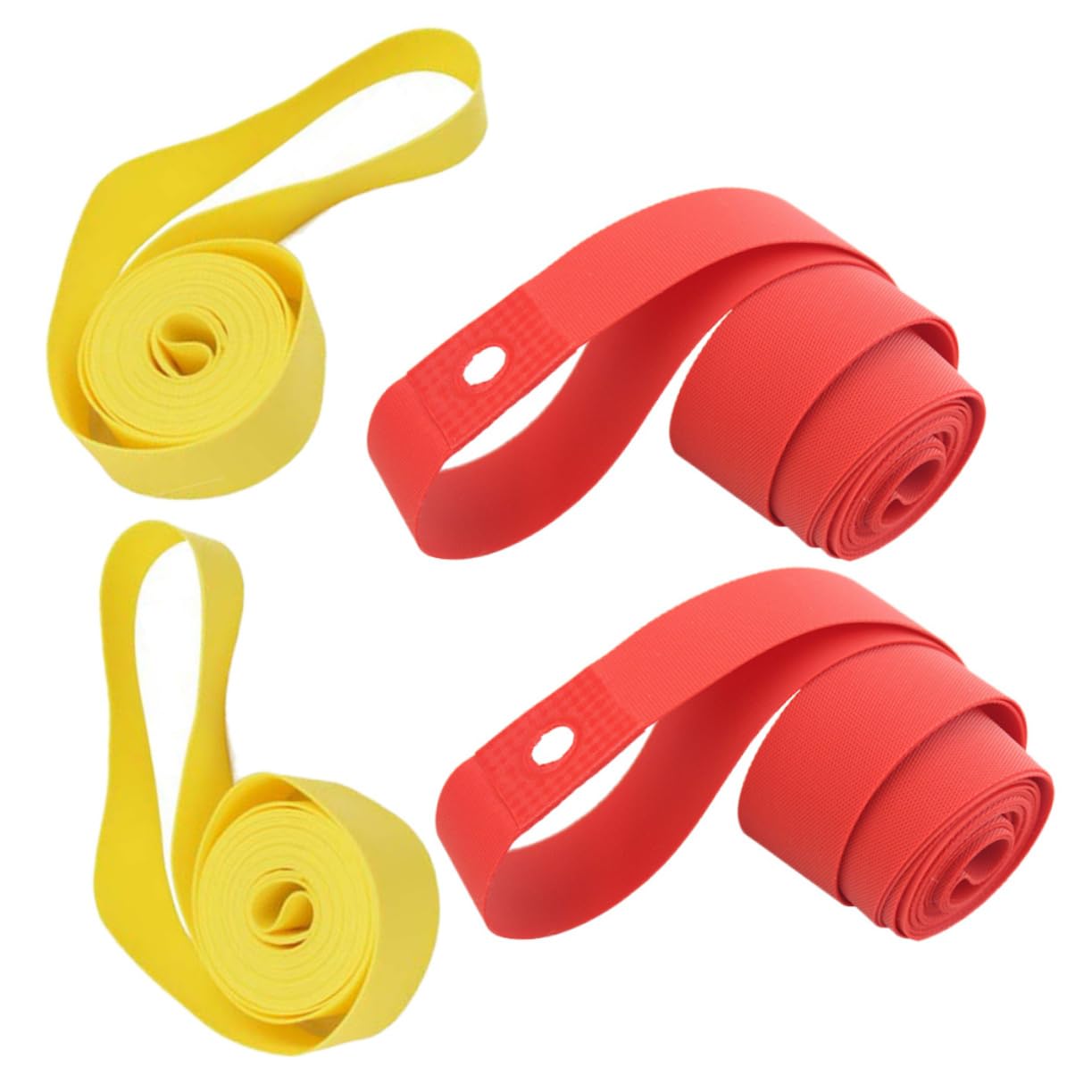 GOOHOCHY 26 Inch Bicycle Inner Tube Protector 184 Pieces Puncture Prevention Tape PVC Rim Tape for Mountain Bikes