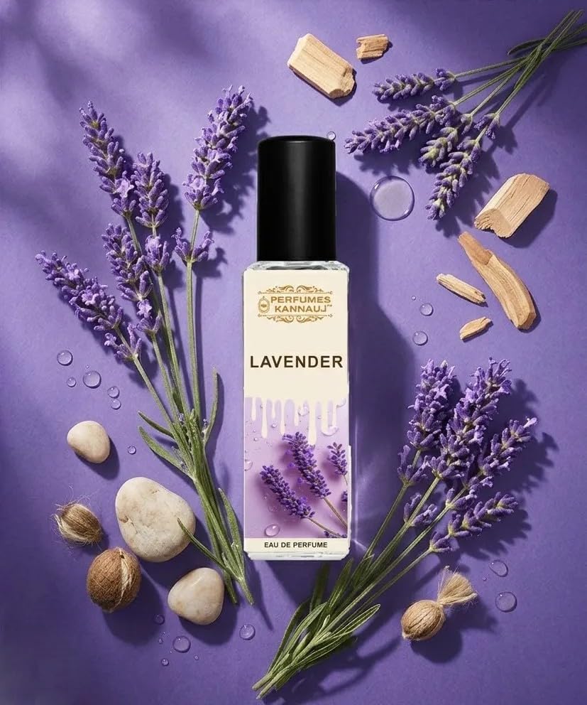 Lavender Perfume with Natural Flower Attar – Long Lasting Floral EDP for Women & Men-image-6