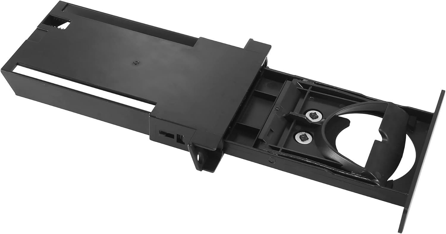 X AUTOHAUX Car Center Console Cup Holder for Toyota Land Cruiser for Lexus LX450 55620-60010 5562060010 Black