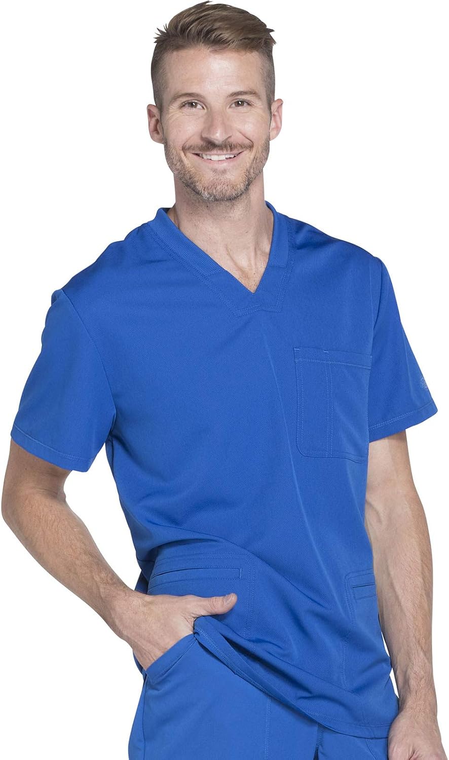 Dickies Dynamix Men Scrubs Top V-Neck DK640