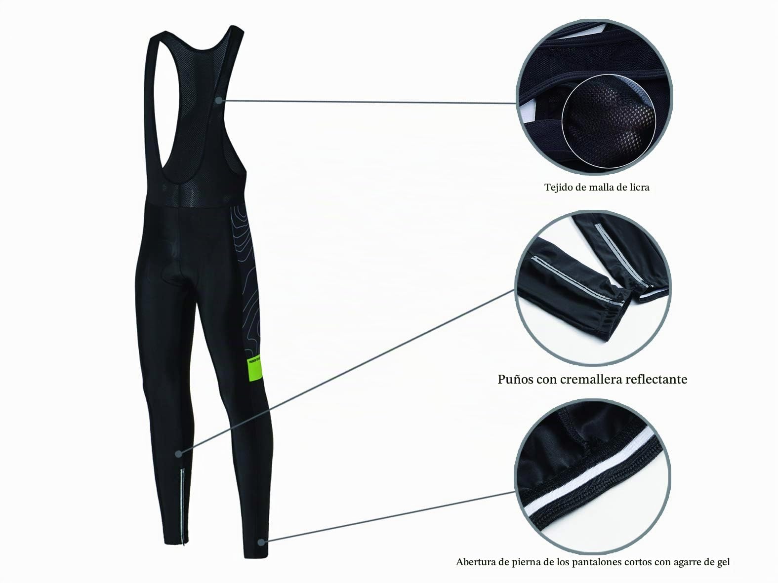 Maillot Ciclismo, Ropa Ciclismo Invierno para Hombre