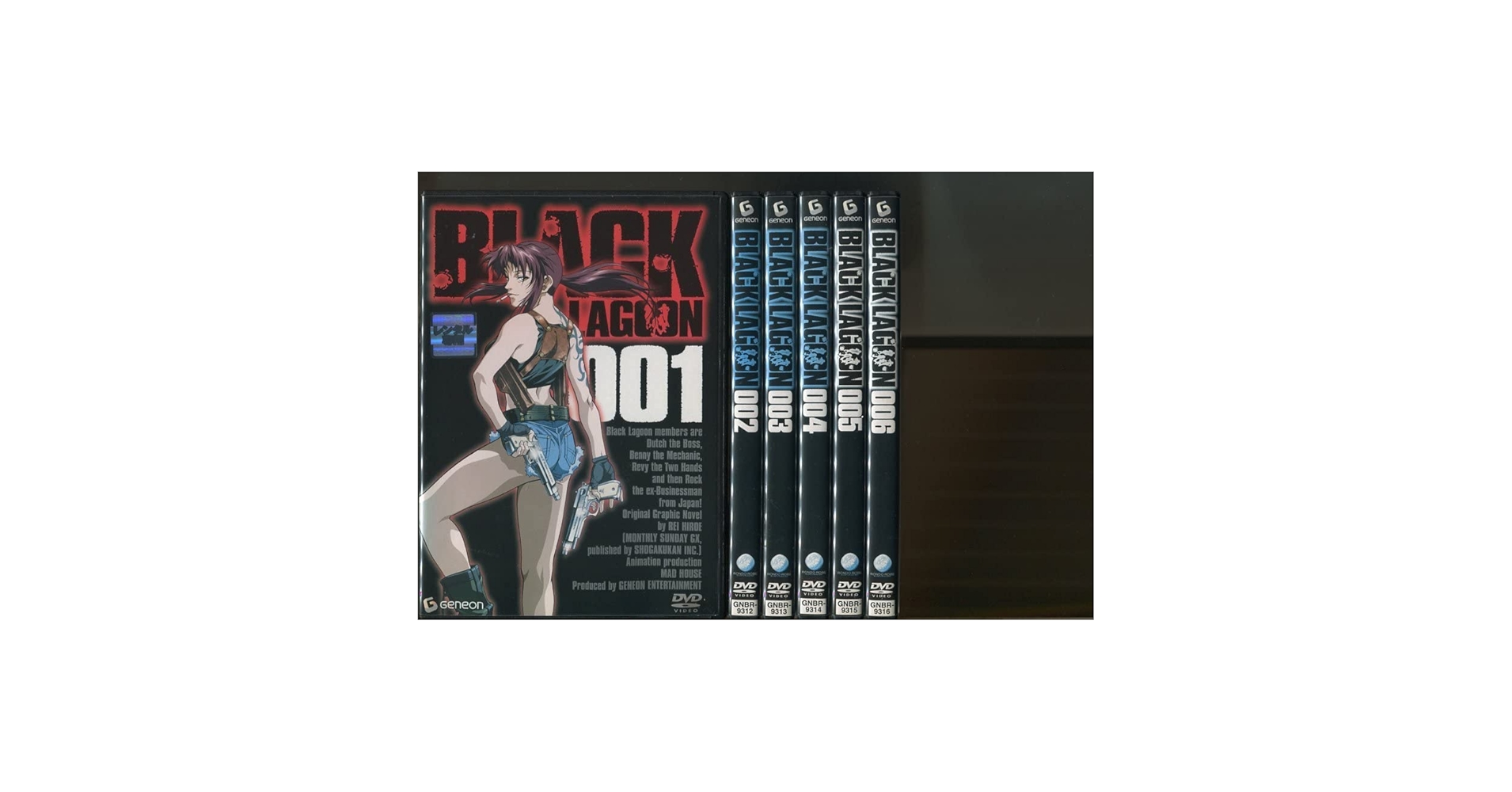 BLACK LAGOON ブラックラグーン DVD 全17巻セット Amazon.com: Black Lagoon: The Complete Series [Blu-ray