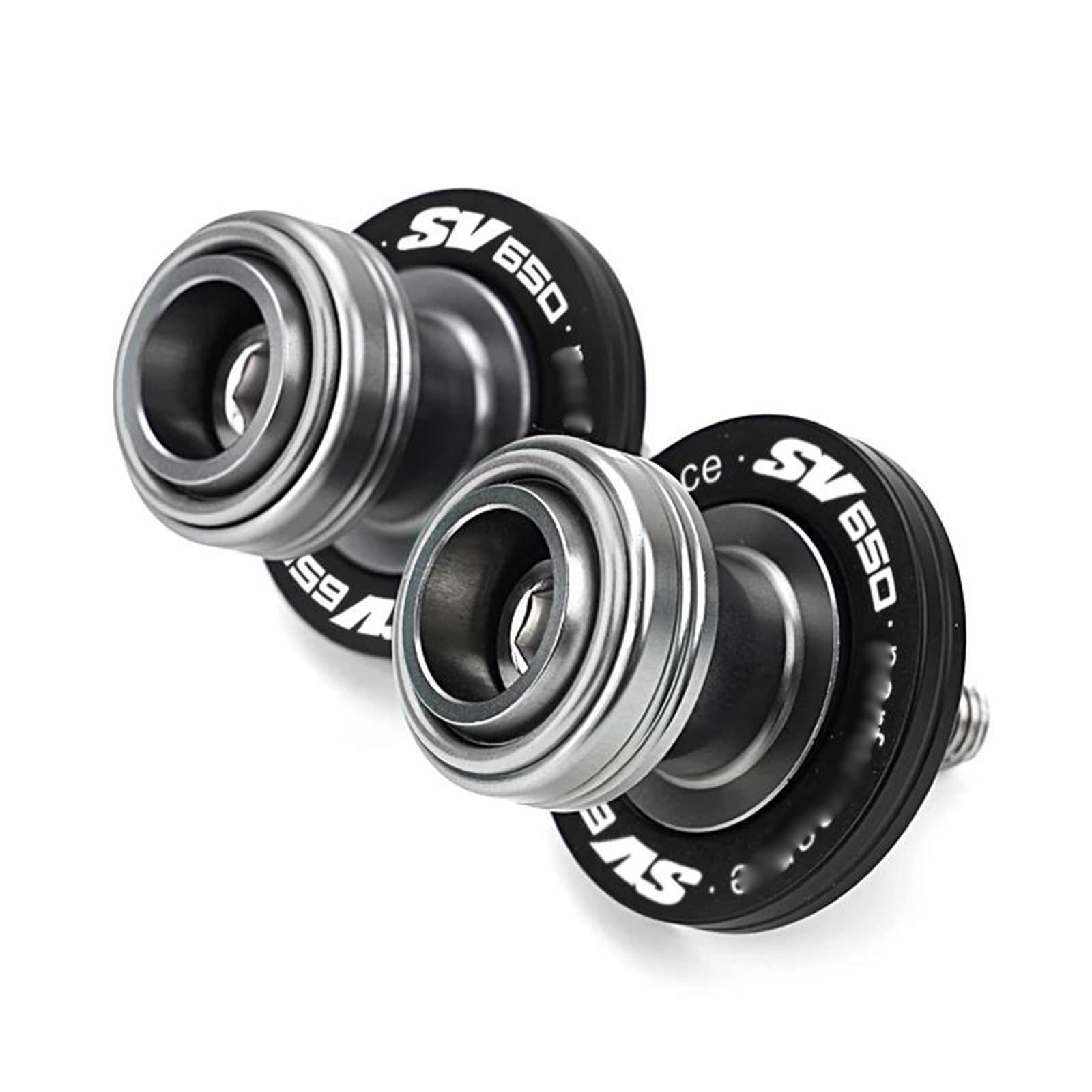 Bobines bras oscillant M8 Suzuki SV650 anti-rayure et support de béquille arrière