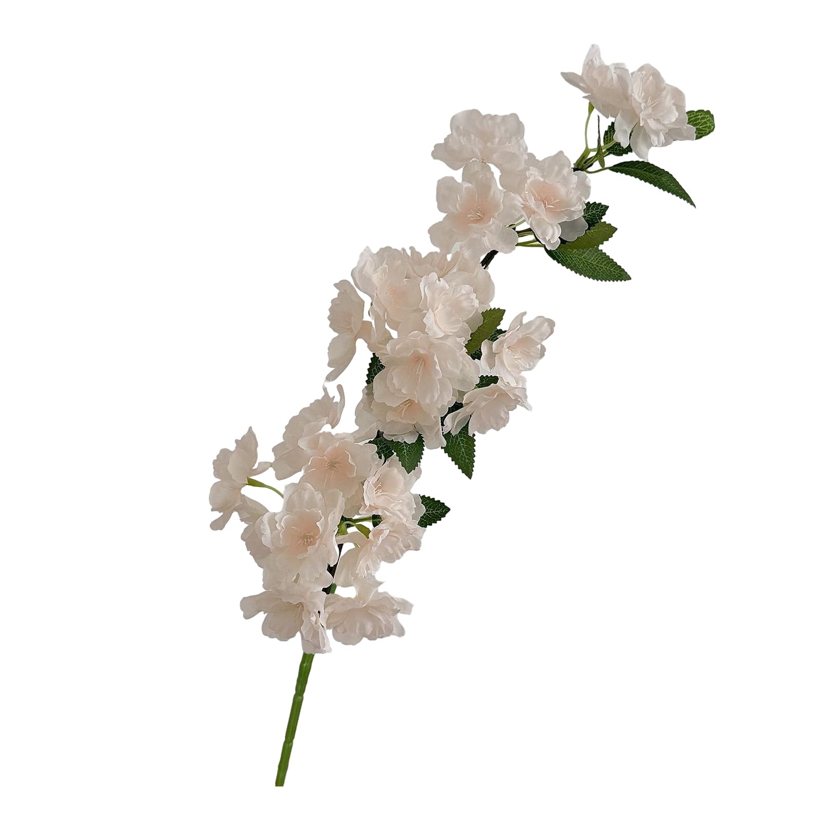Virelynx Artificial Cherry Blossom Branches – 31.5" Faux Long Stem Spring Flowers, Tall Vase Realistic Flower Stems for Home Wedding