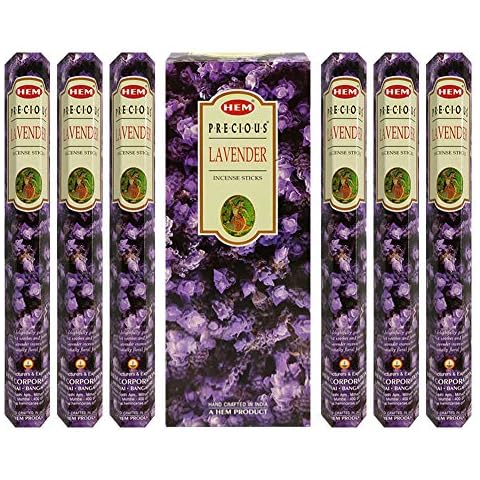 Hem Precious Lavender Incense Sticks 120 Sticks for Meditation, Yoga, Relaxation, Healing and Positivity Cover