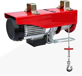 Boat Trailer Winch Mini Electric Hoist,Household Crane Small Hoist 0.5 Ton Decoration Hoisting Crane Pure Copper Motor Automatic Brake for Towing Pulling Boat Trailer Truck (Color : One Size, Size :