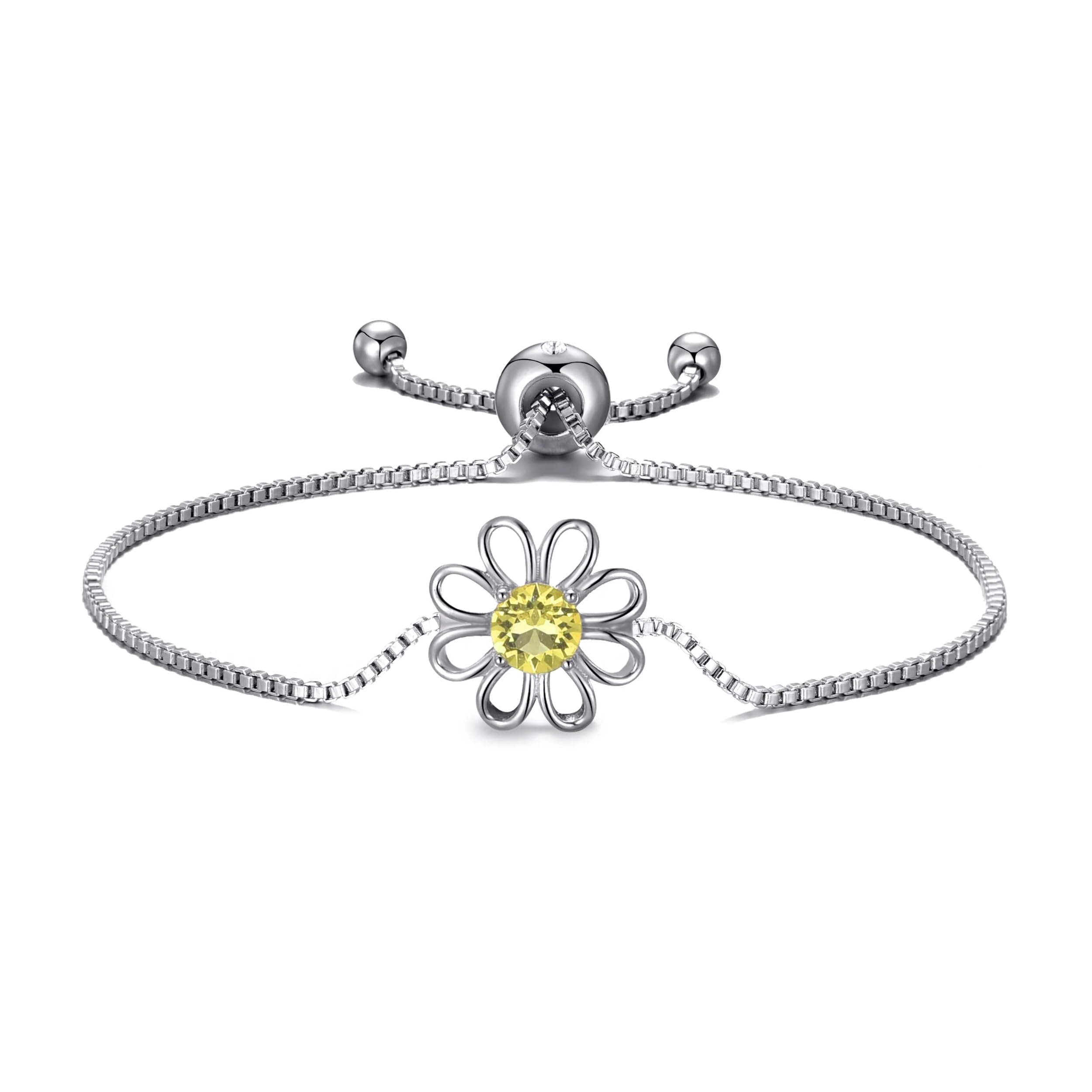 Philip JonesDaisy Crystal Friendship Bracelet Created with Zircondia® Crystals