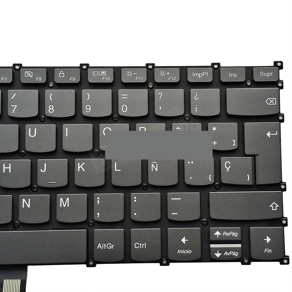 Italienische Latein-Spanische Tastatur mit Hintergrundbeleuchtung