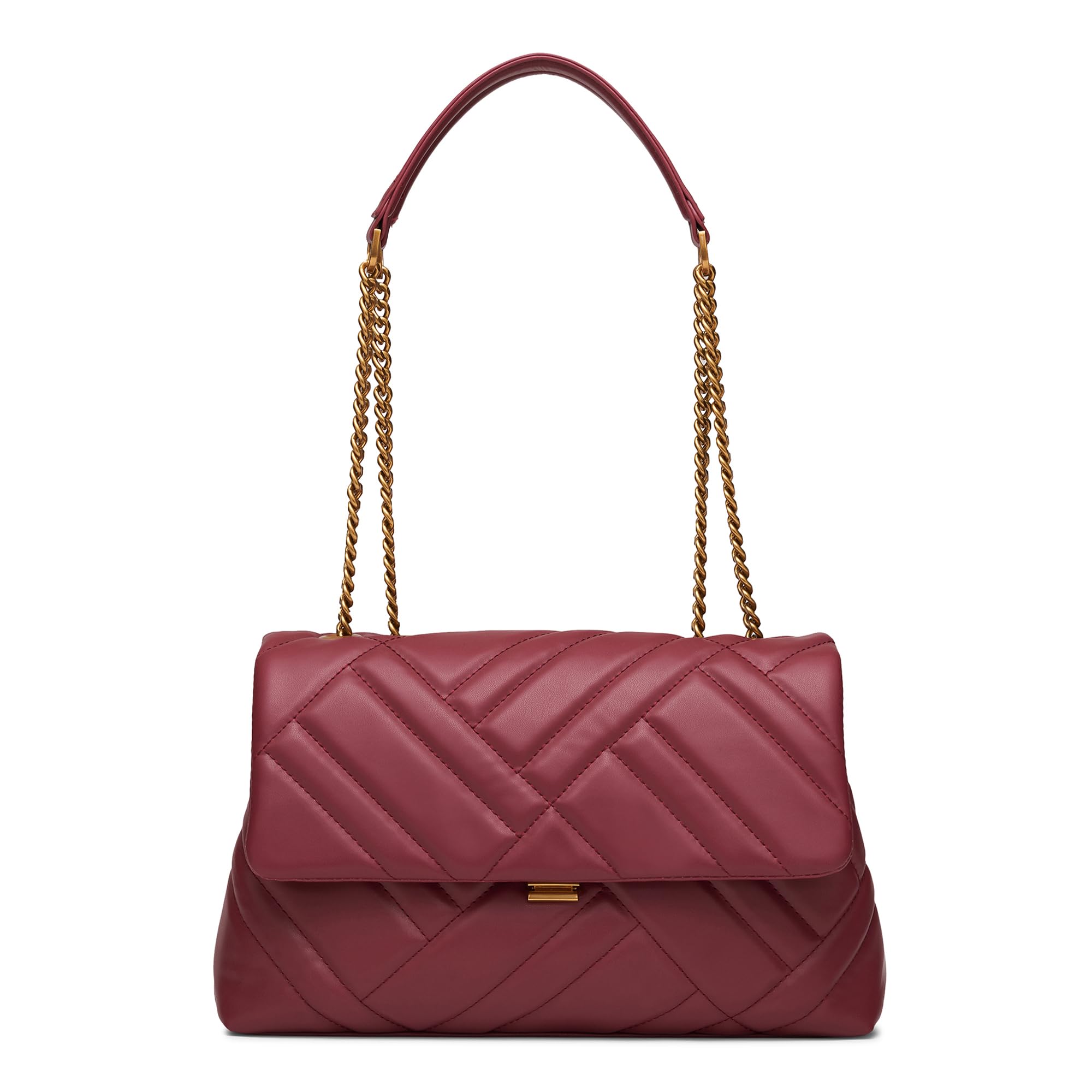 Alicia Quilted Shoulder Bag for Women with Convertible Sling/Crossbody Strap-image-12