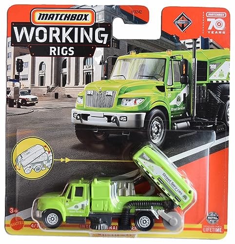 Matchbox International Workstar, Working Rigs 4/16 [Green] 70