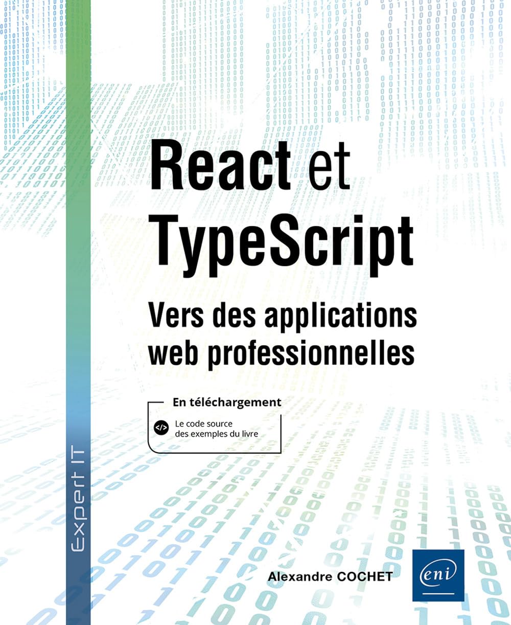 React et TypeScript - Vers des applications web professionnelles